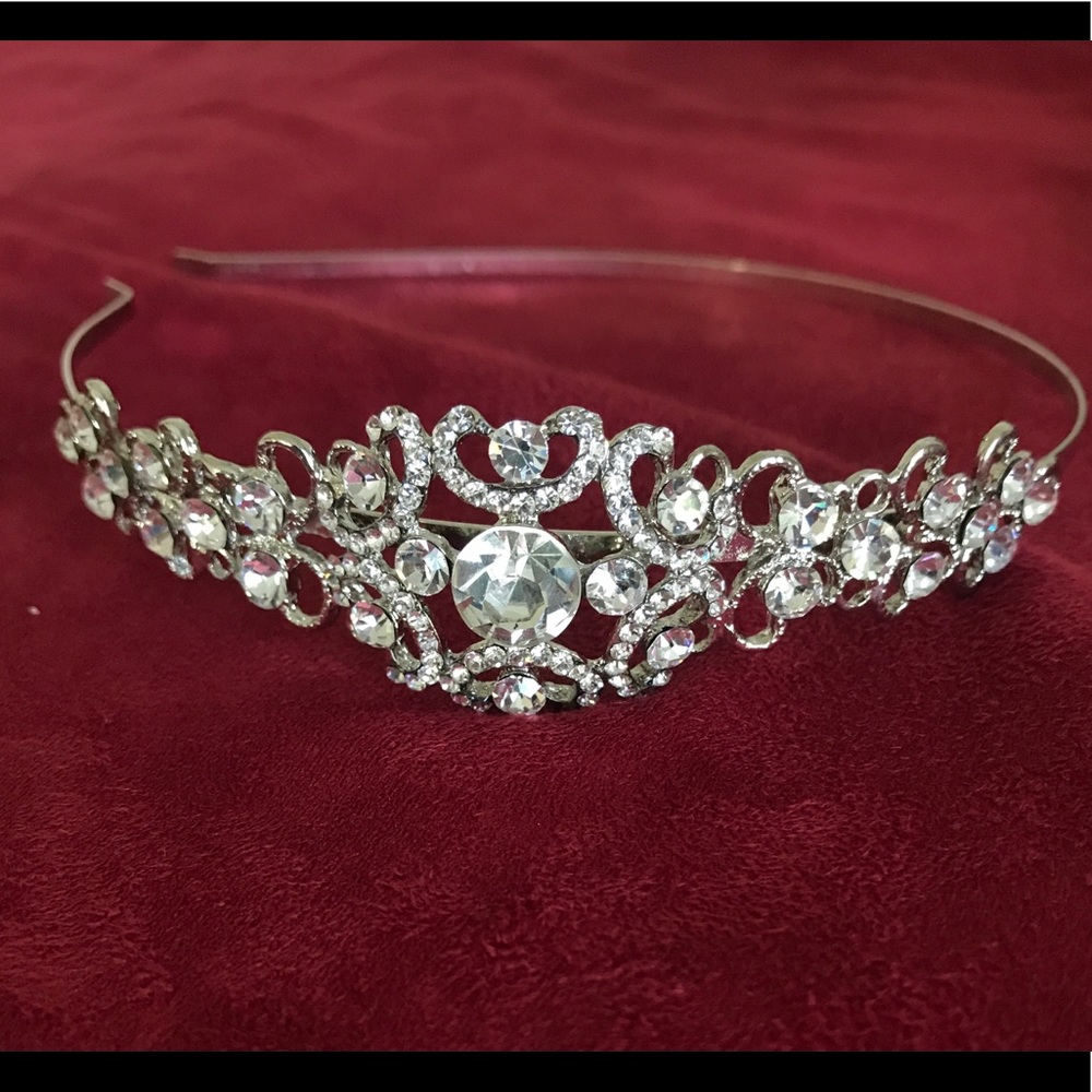 🛑SOLD🛑 Bridal Crystal rhinestones headband - Picture 1 of 1